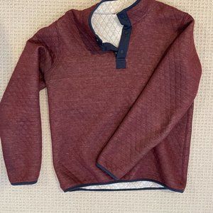 Marine Layer Corbet Quilted Reversible Pullover - Mens Small